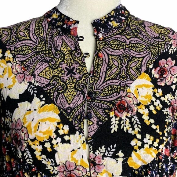 Free People Urban Outfitters Mini Dress XS Black - Picture 3 of 9